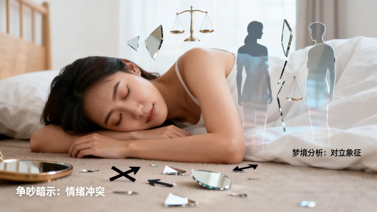 梦见对立是什么预兆，梦中争吵敌对有何暗示