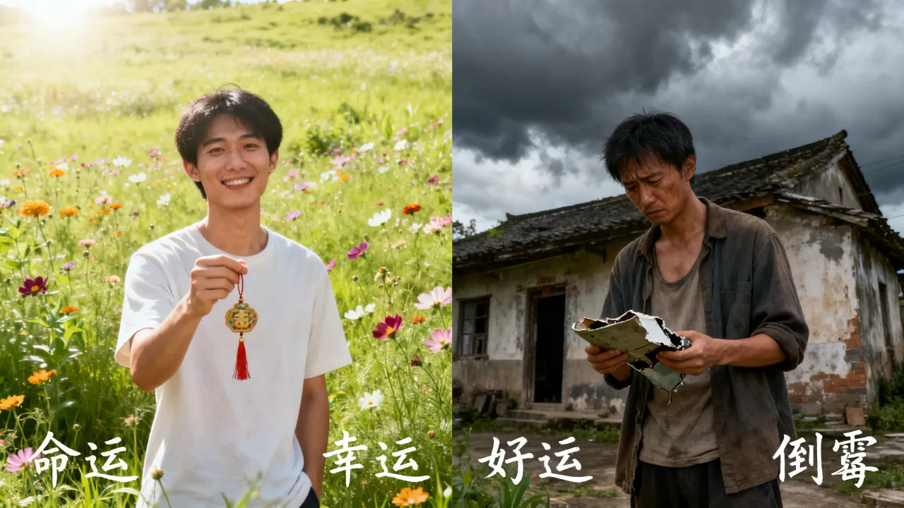 命运好或不好真是天注定吗，为什么有人天生好运而有人总倒霉？