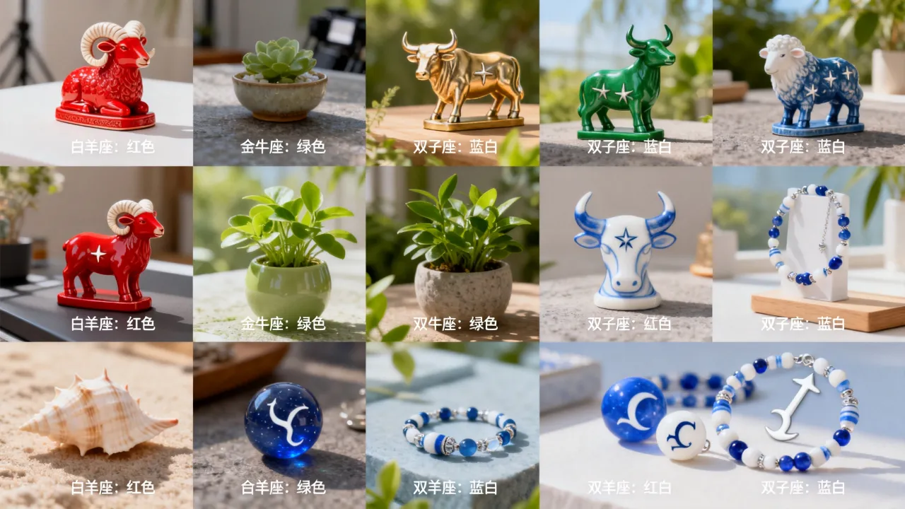 十二星座颜色配对准吗？哪种颜色搭配最旺你？