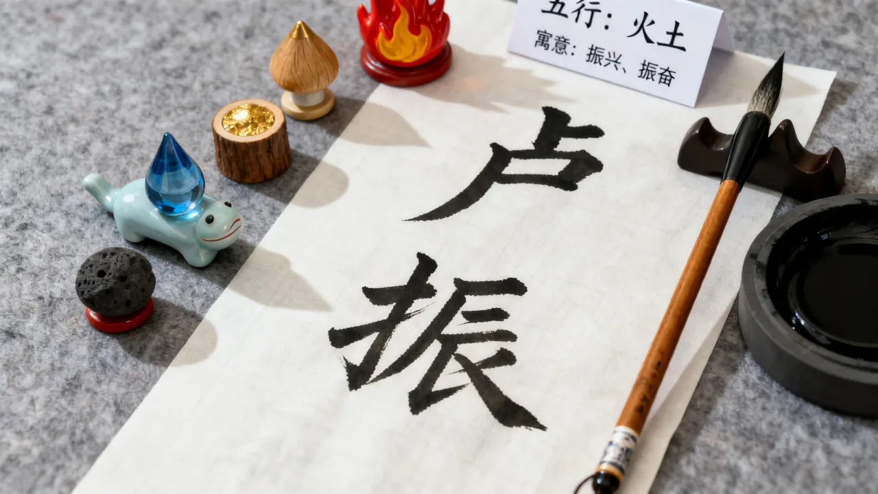 宝宝排行起名卢振什么好？卢振名字五行与寓意详解