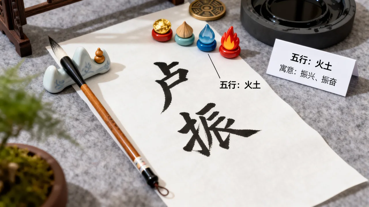 宝宝排行起名卢振什么好？卢振名字五行与寓意详解