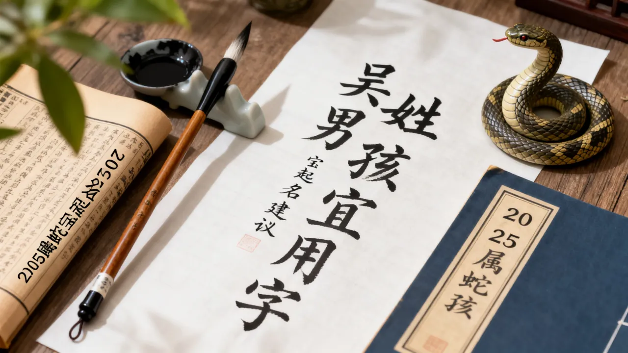 吴姓男孩怎么起名好听,2025属蛇宝宝起名宜用字大全 吴姓男孩怎么起名好听,2025属蛇宝宝起名宜用字大全