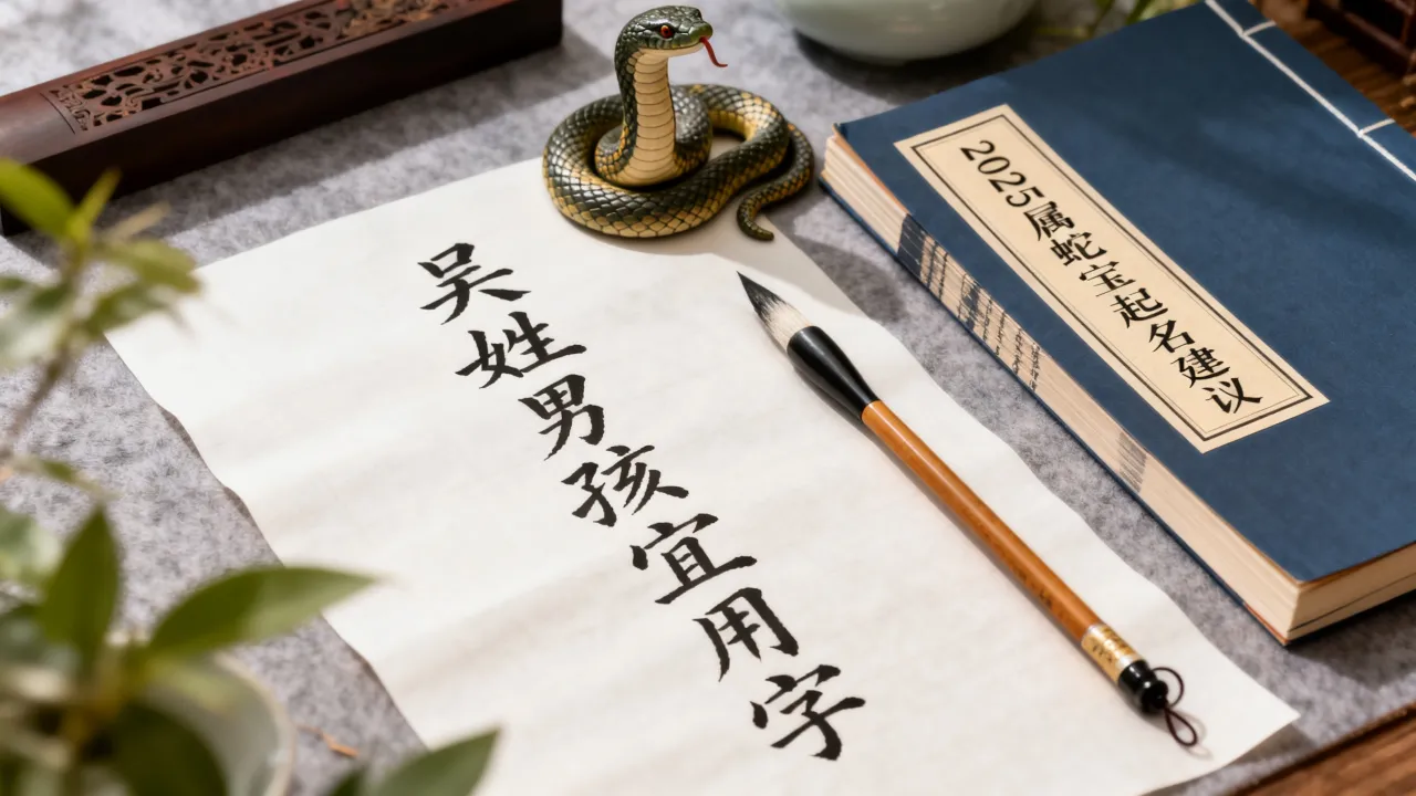 吴姓男孩怎么起名好听,2025属蛇宝宝起名宜用字大全 吴姓男孩怎么起名好听,2025属蛇宝宝起名宜用字大全