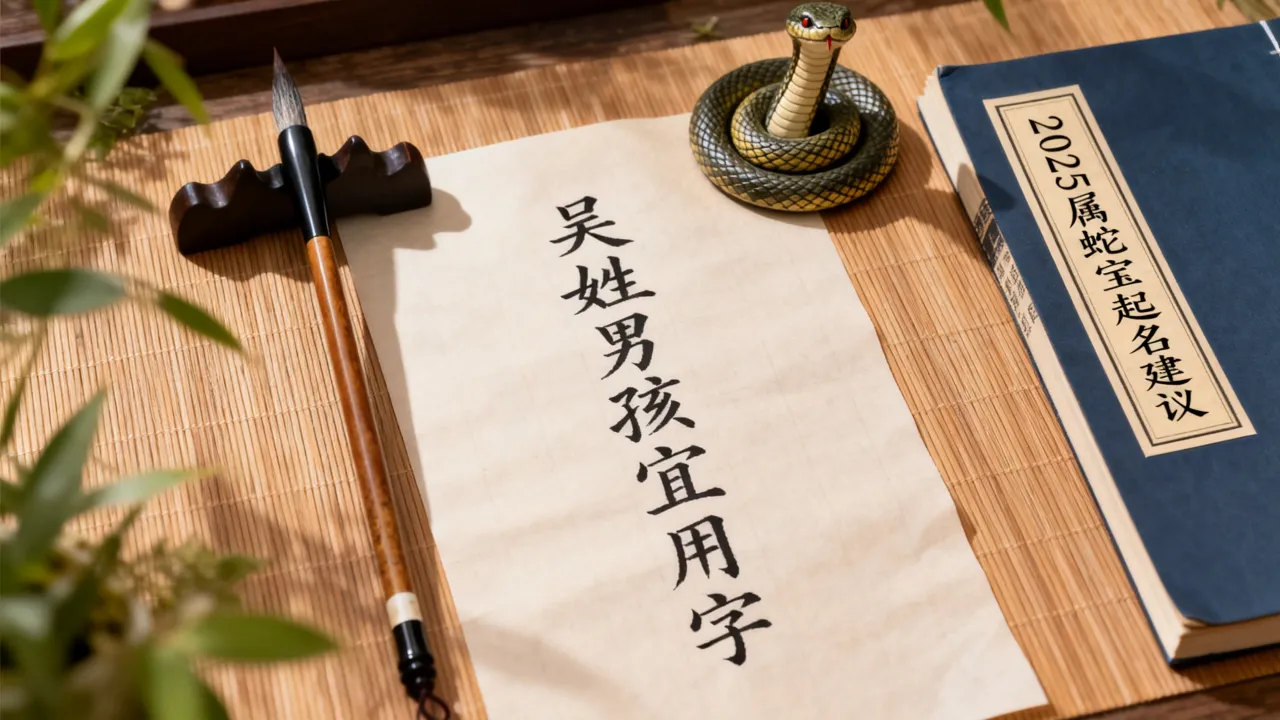 吴姓男孩怎么起名好听,2025属蛇宝宝起名宜用字大全 吴姓男孩怎么起名好听,2025属蛇宝宝起名宜用字大全