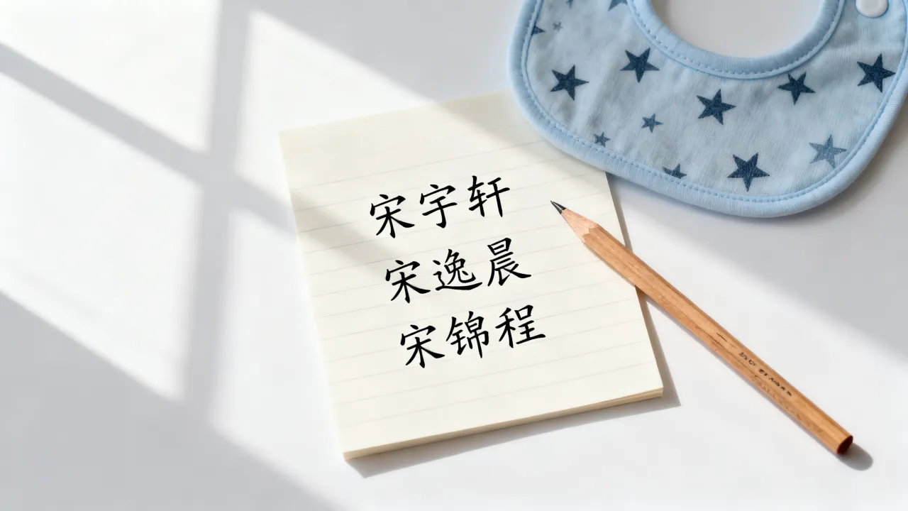 怎么给姓宋的宝宝起名，姓宋男孩起什么名字好？