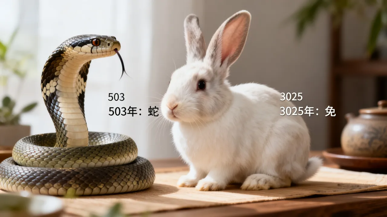 503年是什么生肖，3025年是什么生肖