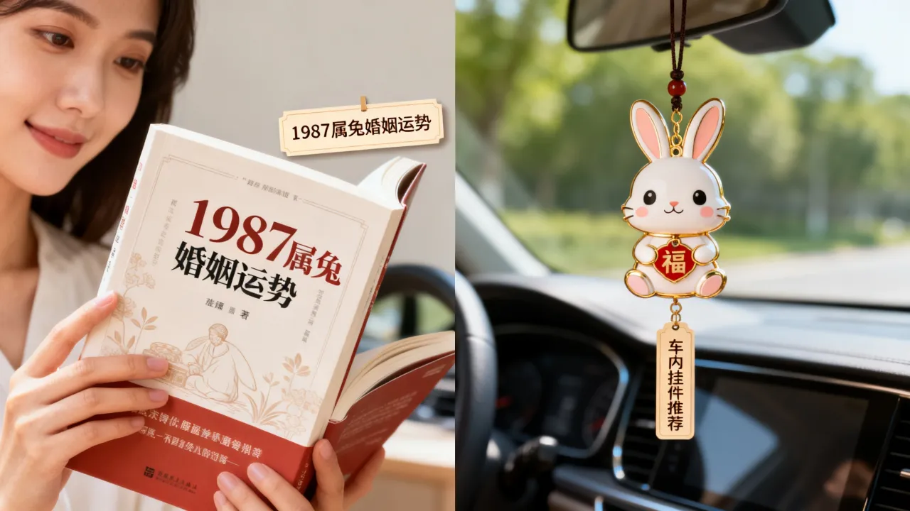 1987属兔今年婚姻怎样,1987属兔车内挂件怎么选? 1987属兔今年婚姻怎样,1987属兔车内挂件怎么选?