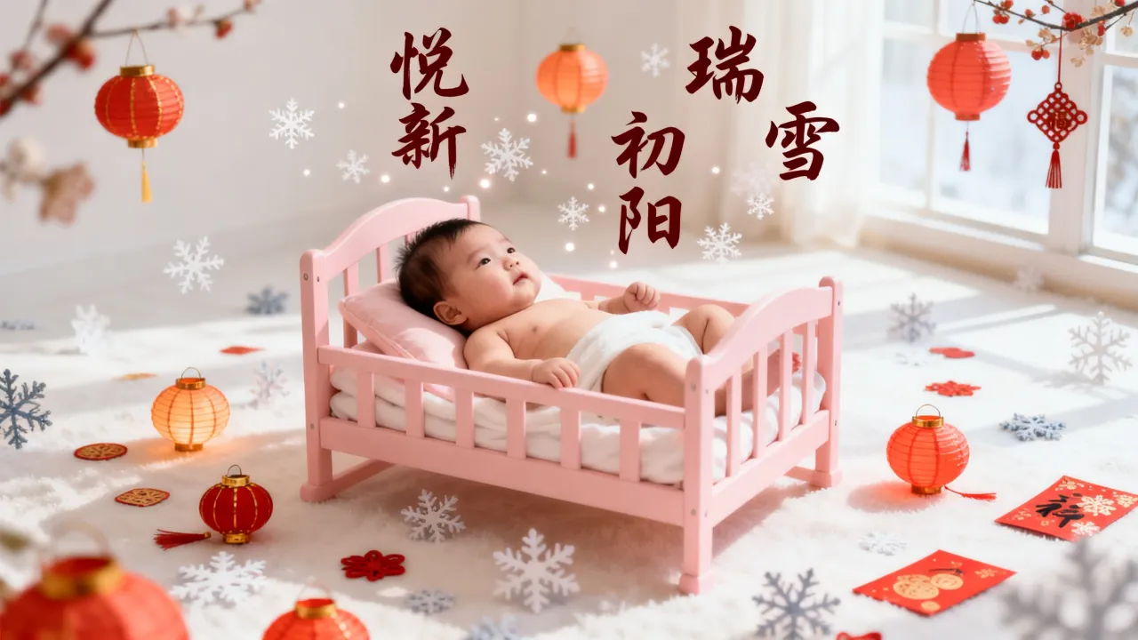元旦宝宝该怎么起名，元旦出生的宝宝叫什么名字好听