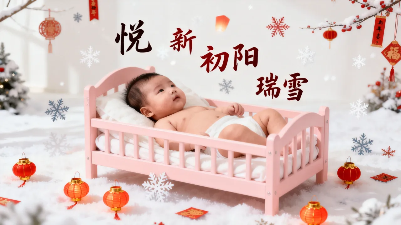 元旦宝宝该怎么起名，元旦出生的宝宝叫什么名字好听