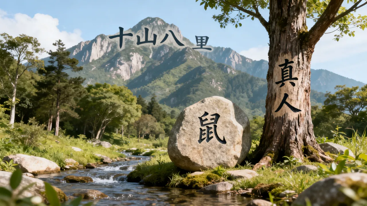 十山八里出真人指什么生肖,真人打一生肖是哪个动物 十山八里出真人指什么生肖,真人打一生肖是哪个动物
