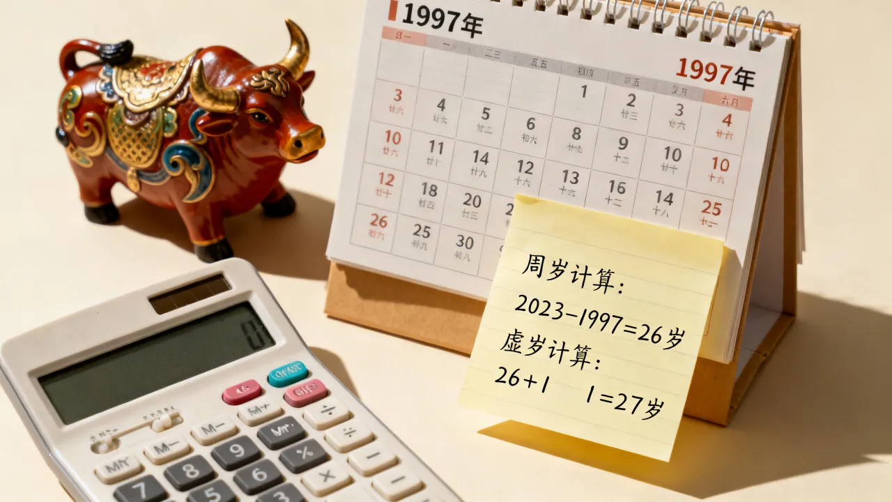阴历九七今年多大,属牛人周岁虚岁怎么算? 阴历九七今年多大,属牛人周岁虚岁怎么算?