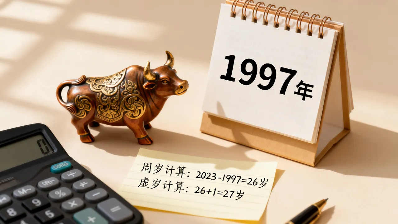 阴历九七今年多大,属牛人周岁虚岁怎么算? 阴历九七今年多大,属牛人周岁虚岁怎么算?