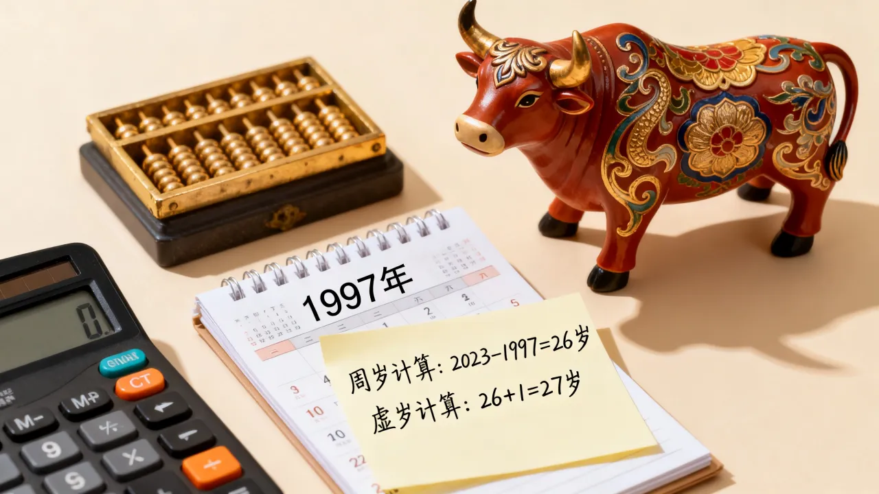 阴历九七今年多大,属牛人周岁虚岁怎么算? 阴历九七今年多大,属牛人周岁虚岁怎么算?