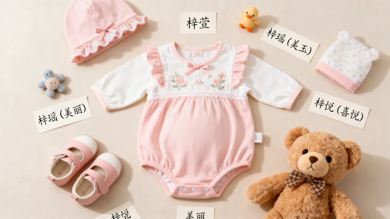 女宝宝起名梓什么好听？有哪些寓意好的推荐？