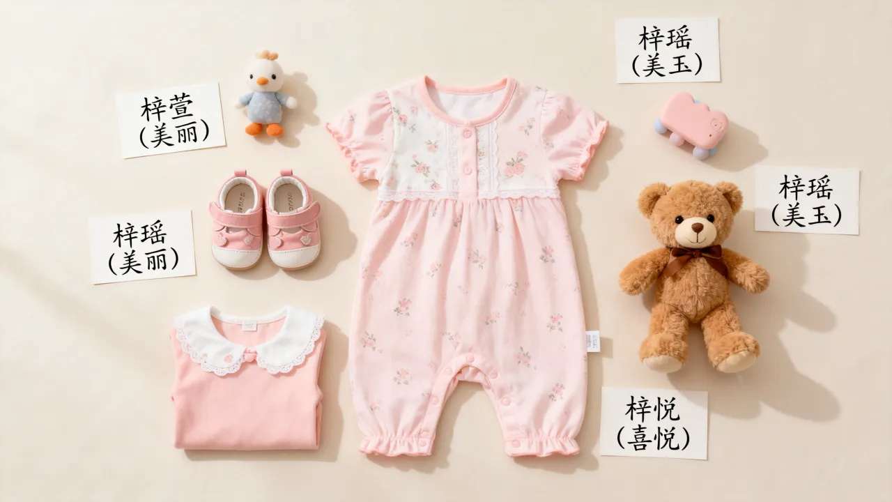 女宝宝起名梓什么好听？有哪些寓意好的推荐？
