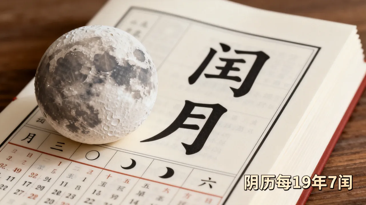 阴历几年一闰月，闰月多久出现一次？