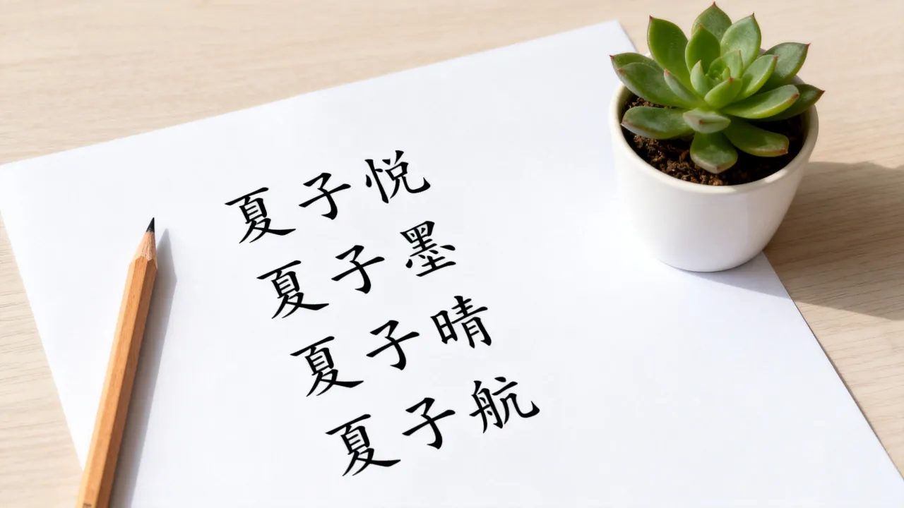 宝宝起名夏子什么好听,夏子后面加什么字好听? 宝宝起名夏子什么好听,夏子后面加什么字好听?