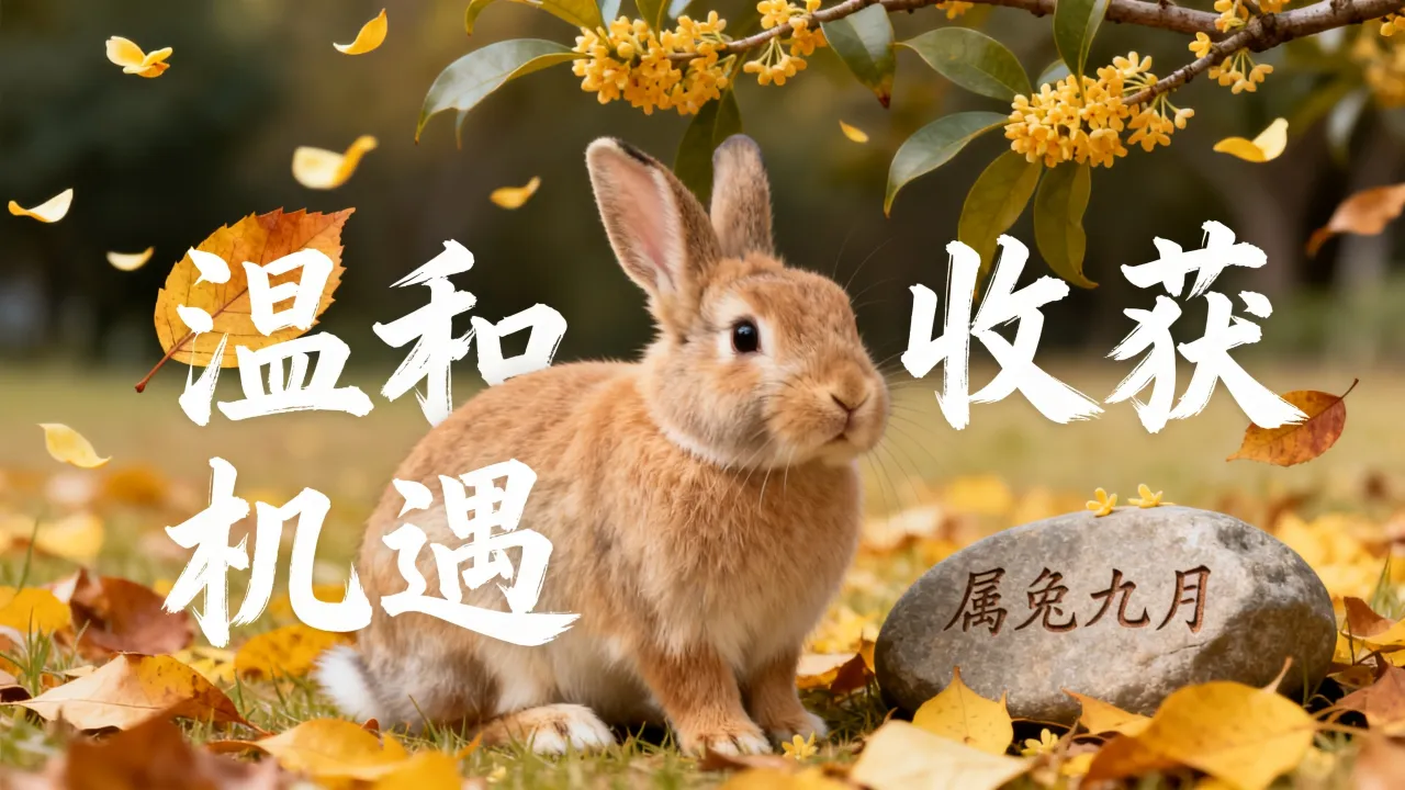 属兔9月出生的命运怎么样，属兔九月出生的人命运好不好？