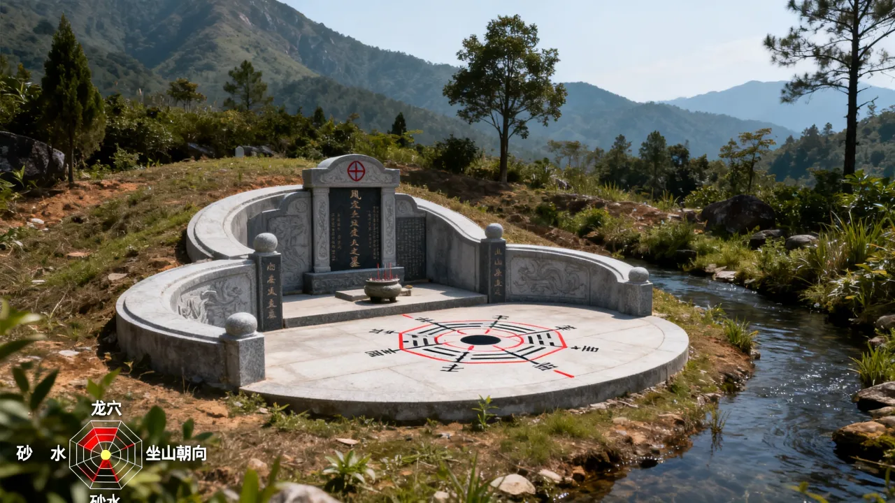 风水阴宅怎么看吉凶图，阴宅风水吉凶图解大全怎么看？