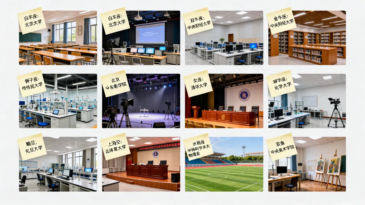 十二星座适合什么学校,十二星座分别适合报考哪些大学? 十二星座适合什么学校,十二星座分别适合报考哪些大学?