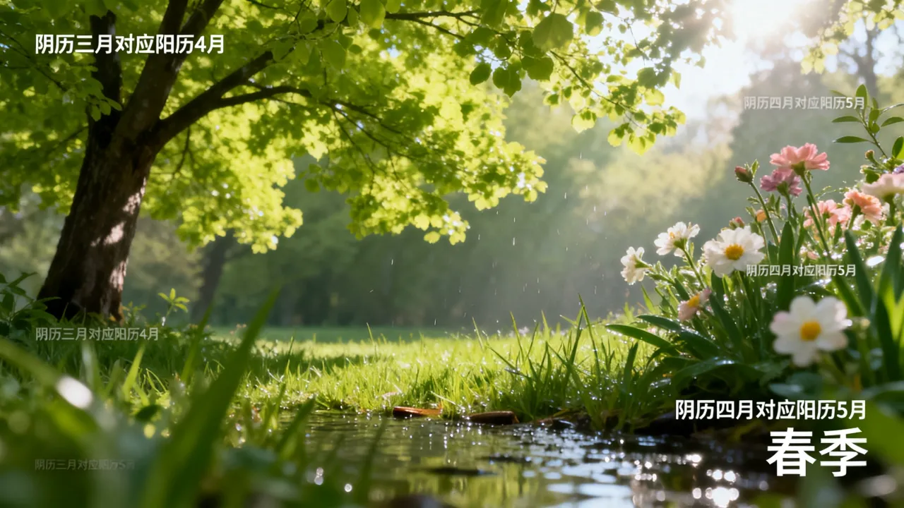 阴历的三四月是阳历几月份,阴历三四月是什么季节? 阴历的三四月是阳历几月份,阴历三四月是什么季节?