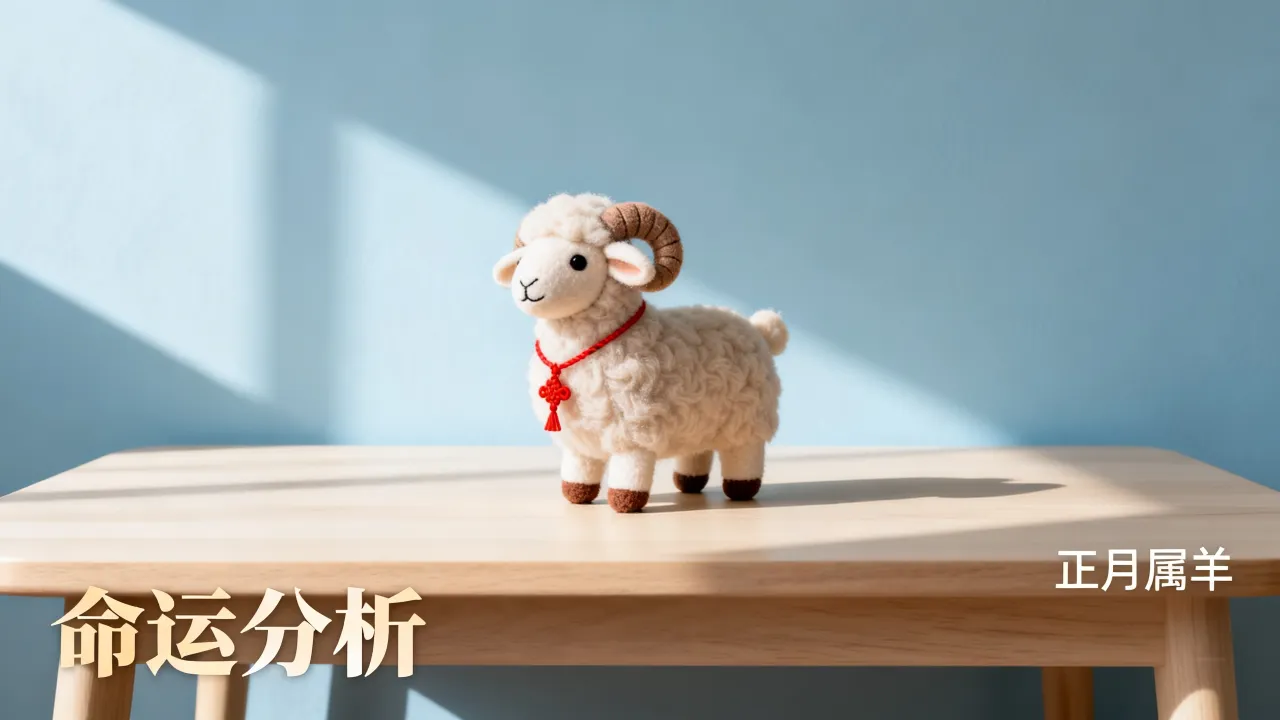 正月羊命运怎么样？正月属羊的人一生命运如何？