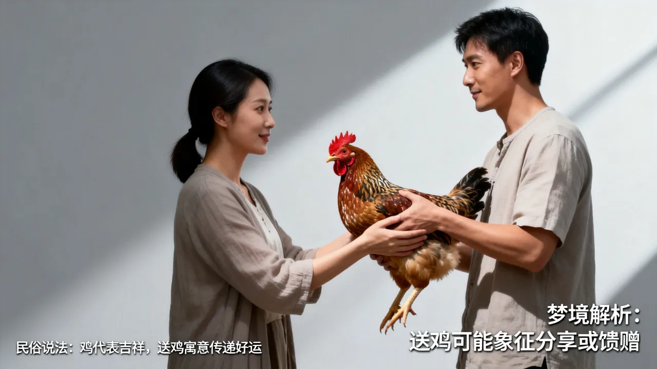 梦到了送别人鸡是什么征兆，梦见送鸡给人有何预兆