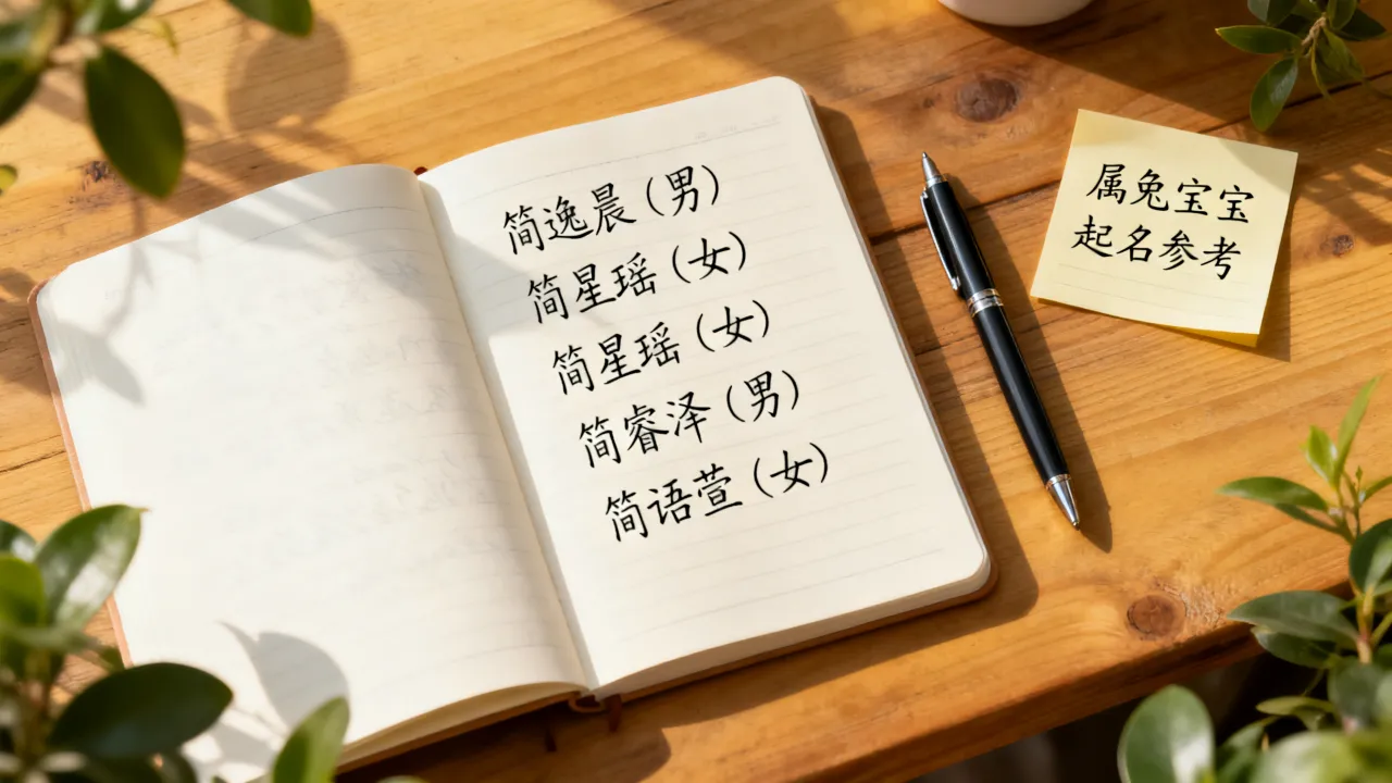 兔宝宝姓简怎么起名?属兔简姓男孩女孩好听名字大全 兔宝宝姓简怎么起名?属兔简姓男孩女孩好听名字大全