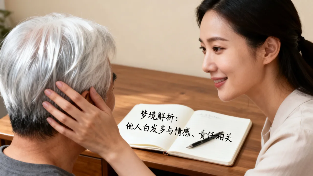 梦到别人的白头发是什么预兆,梦见别人长白头发预示什么 梦到别人的白头发是什么预兆,梦见别人长白头发预示什么