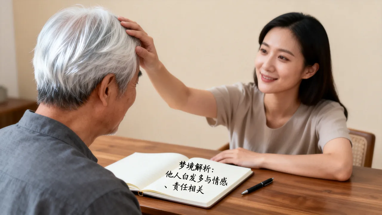 梦到别人的白头发是什么预兆,梦见别人长白头发预示什么 梦到别人的白头发是什么预兆,梦见别人长白头发预示什么