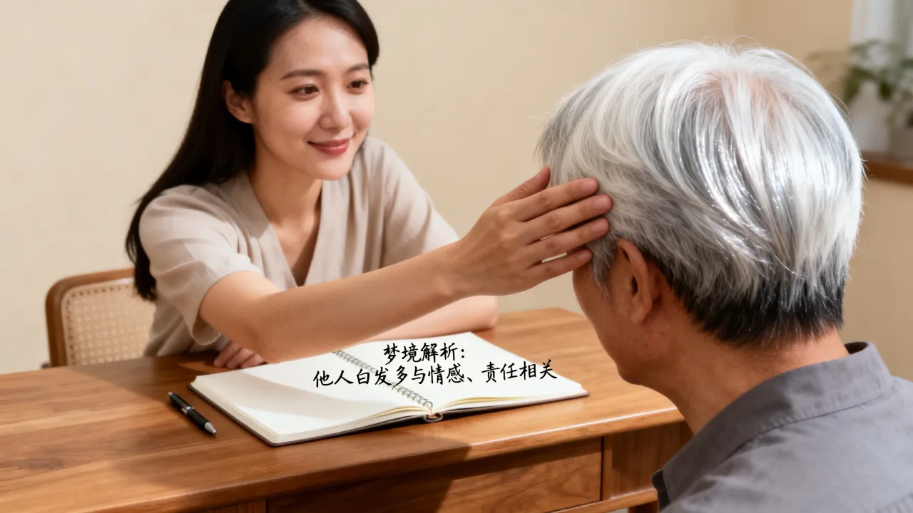 梦到别人的白头发是什么预兆,梦见别人长白头发预示什么 梦到别人的白头发是什么预兆,梦见别人长白头发预示什么