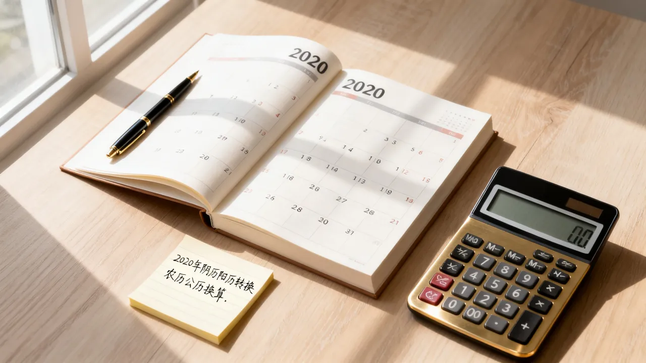 2020年阴历阳历转换怎么算，农历公历生日换算查询