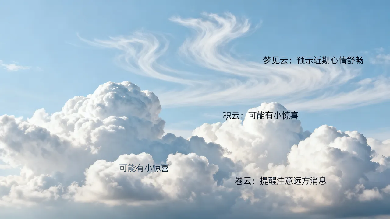 梦见云是什么意思？做梦梦到云预兆好坏，周公解梦准吗？