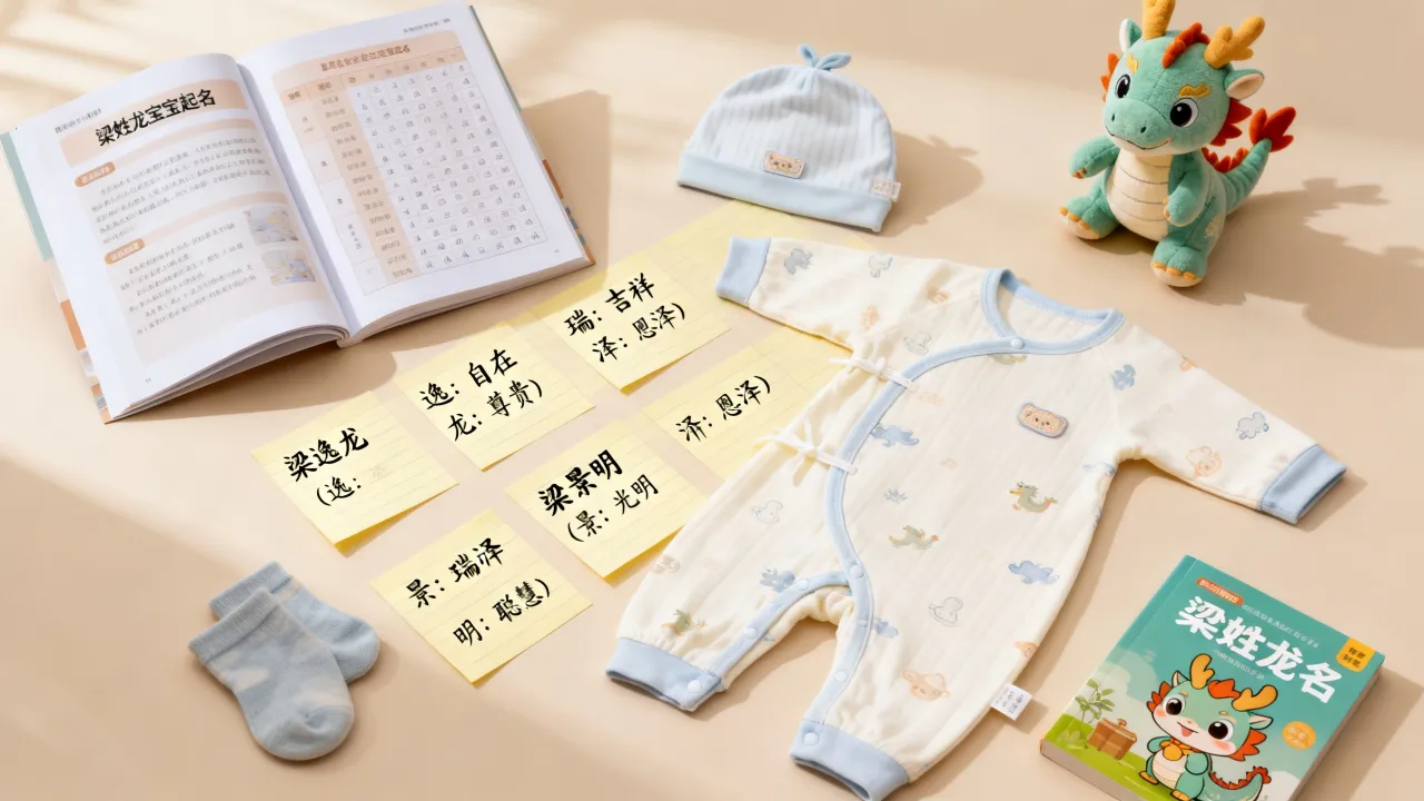 龙宝宝姓梁怎么起名,梁姓龙宝宝怎么取名好听有寓意 龙宝宝姓梁怎么起名,梁姓龙宝宝怎么取名好听有寓意