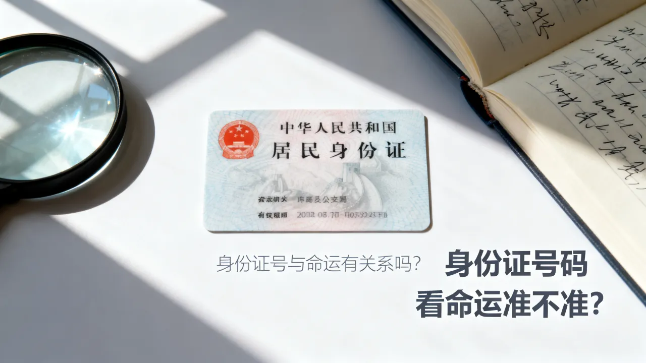 身份证号与命运有关系吗,身份证号码看命运准不准? 身份证号与命运有关系吗,身份证号码看命运准不准?