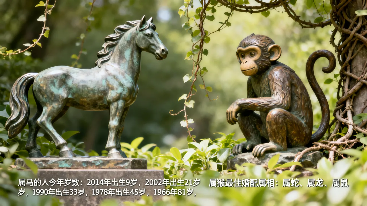 属马的人今年多大岁数，属猴最佳婚配属相是什么？