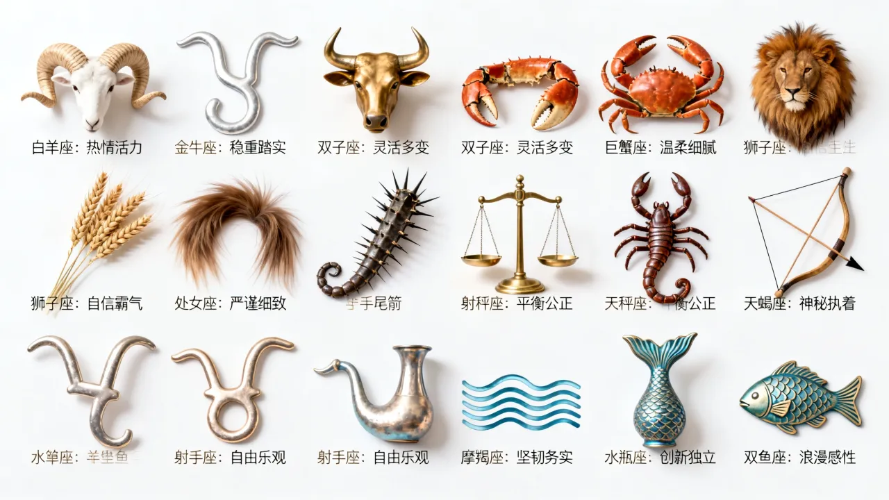 十二星座刻画是什么,十二星座性格特点刻画怎么看 十二星座刻画是什么,十二星座性格特点刻画怎么看