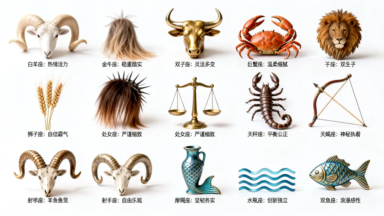 十二星座刻画是什么,十二星座性格特点刻画怎么看 十二星座刻画是什么,十二星座性格特点刻画怎么看
