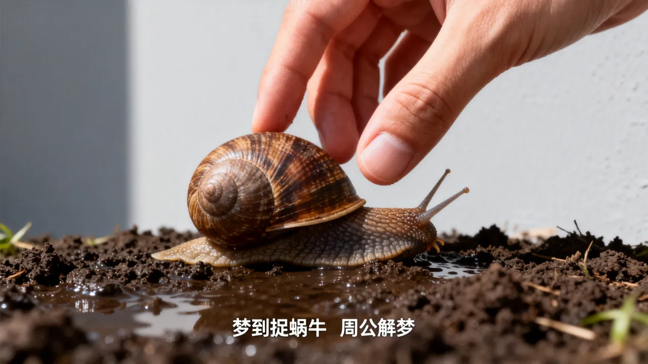 梦到捉蜗牛是咋回事,周公解梦有什么预兆 梦到捉蜗牛是咋回事,周公解梦有什么预兆