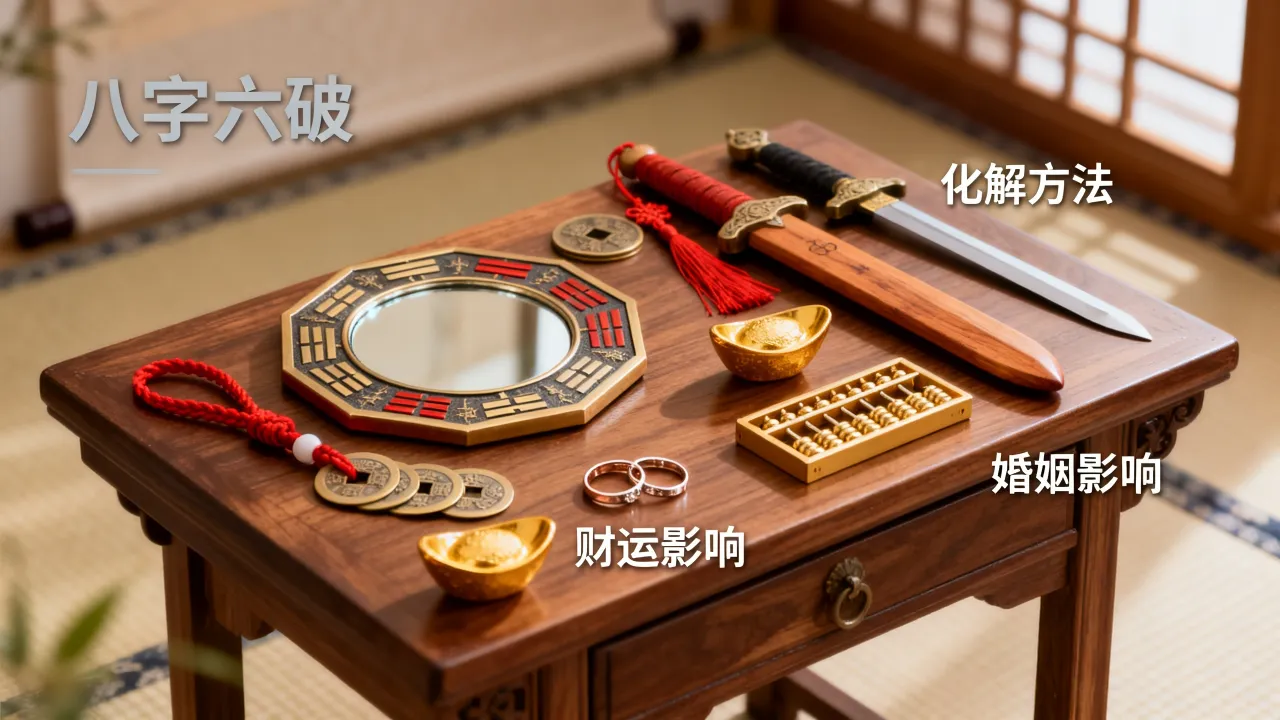 八字六破怎么化解吉凶?六破对婚姻财运的影响及化解方法详解 八字六破怎么化解吉凶?六破对婚姻财运的影响及化解方法详解