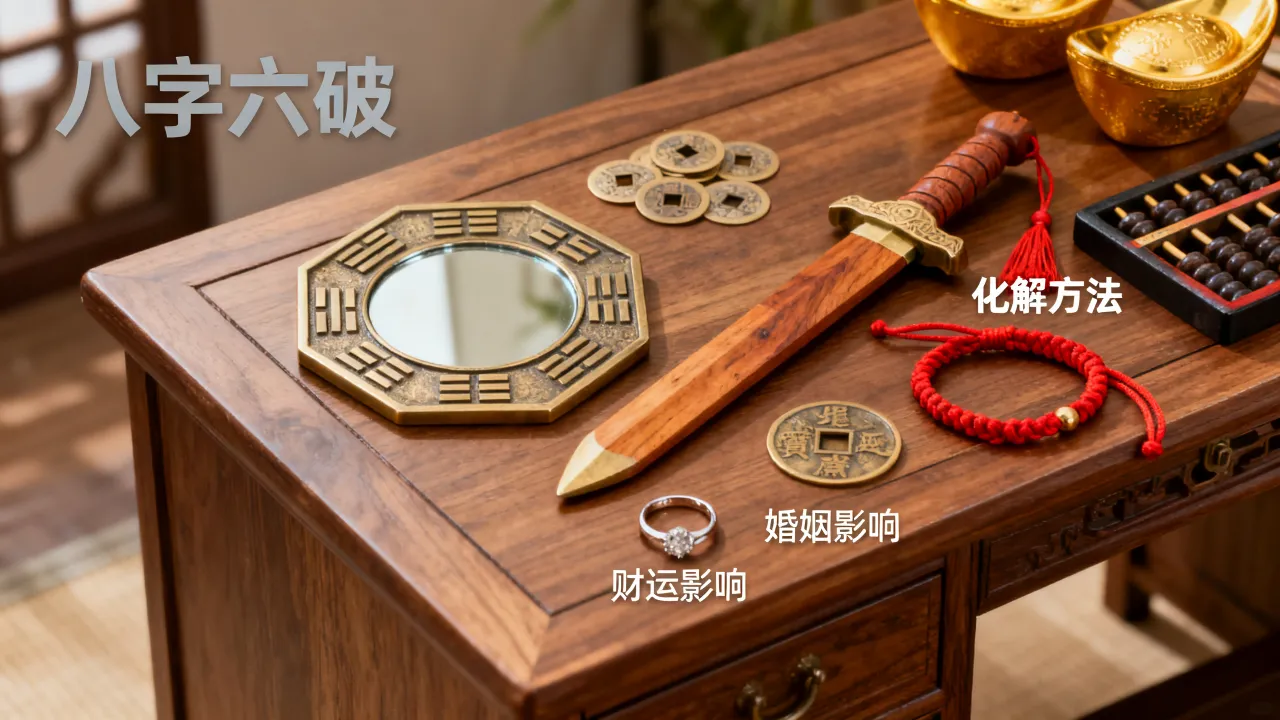 八字六破怎么化解吉凶?六破对婚姻财运的影响及化解方法详解 八字六破怎么化解吉凶?六破对婚姻财运的影响及化解方法详解