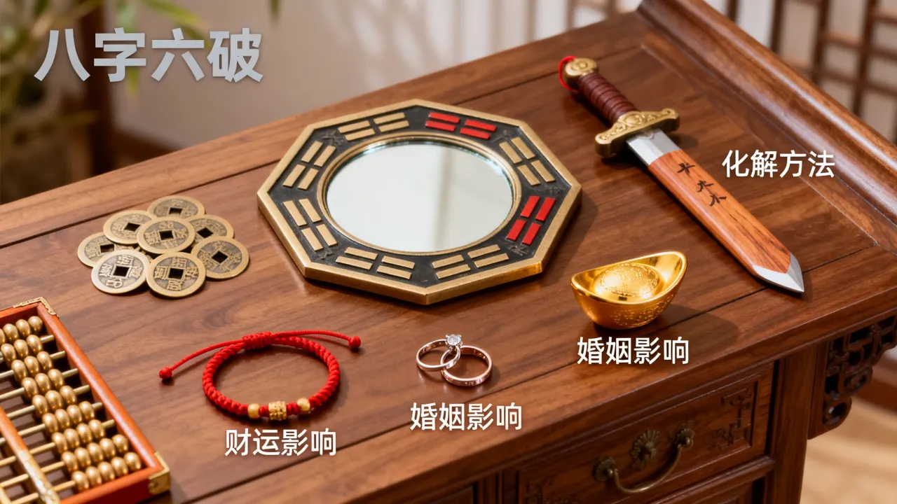八字六破怎么化解吉凶?六破对婚姻财运的影响及化解方法详解 八字六破怎么化解吉凶?六破对婚姻财运的影响及化解方法详解