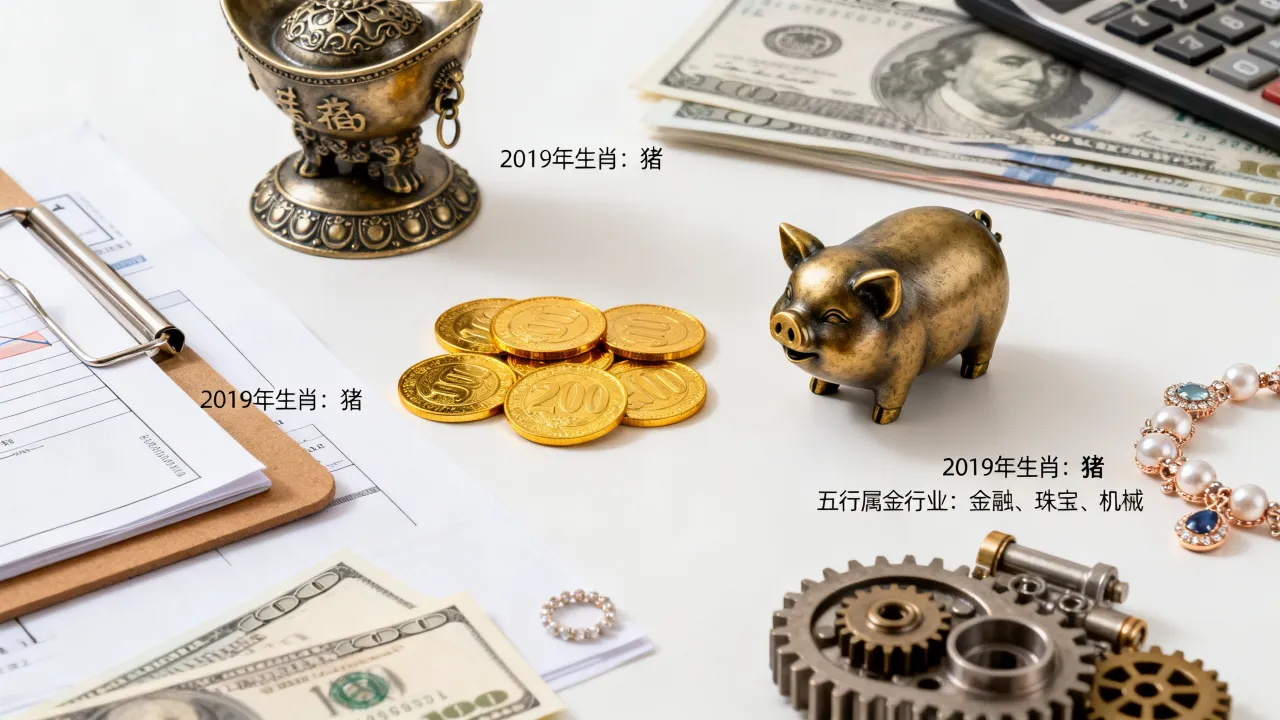 2019年属什么生肖？五行属金的行业有哪些？