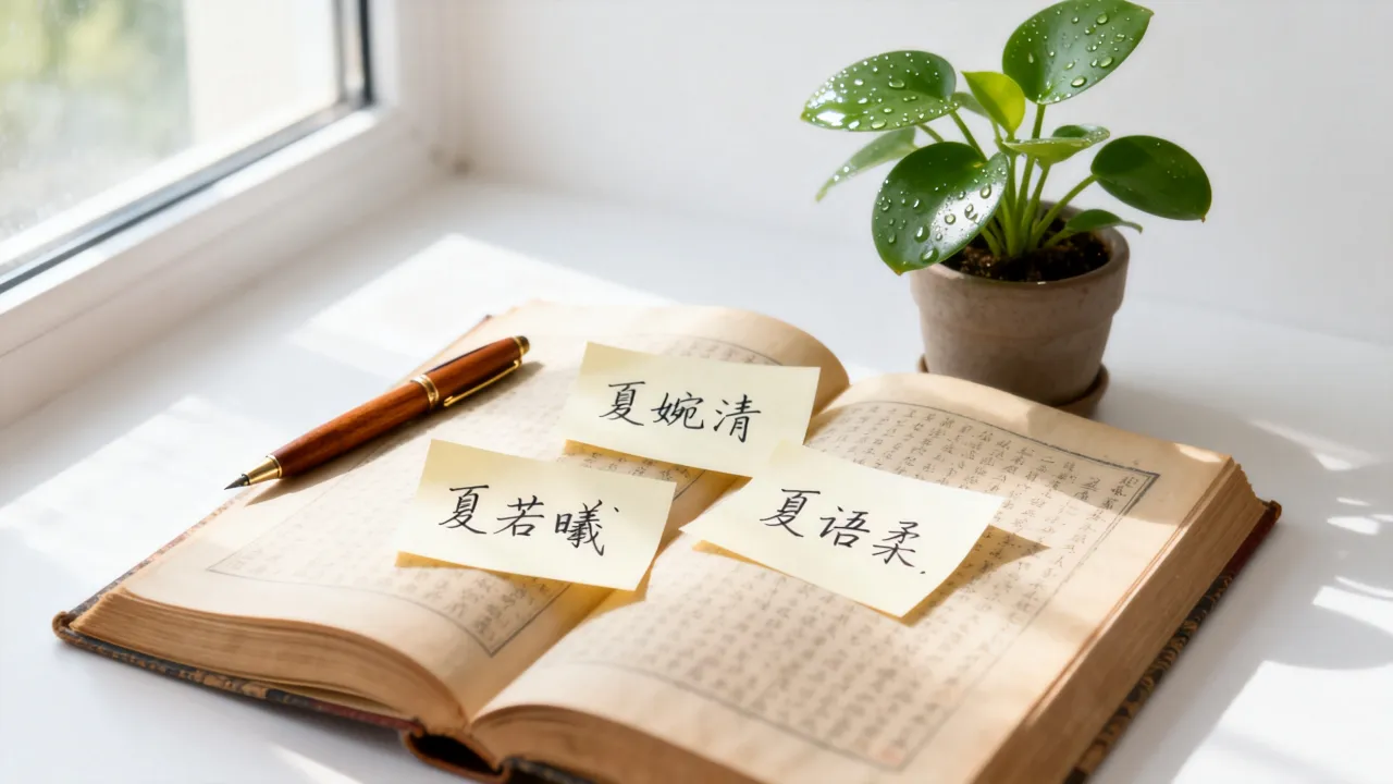夏氏女宝宝怎么起名,夏姓女孩怎样取名好听又有寓意 夏氏女宝宝怎么起名,夏姓女孩怎样取名好听又有寓意