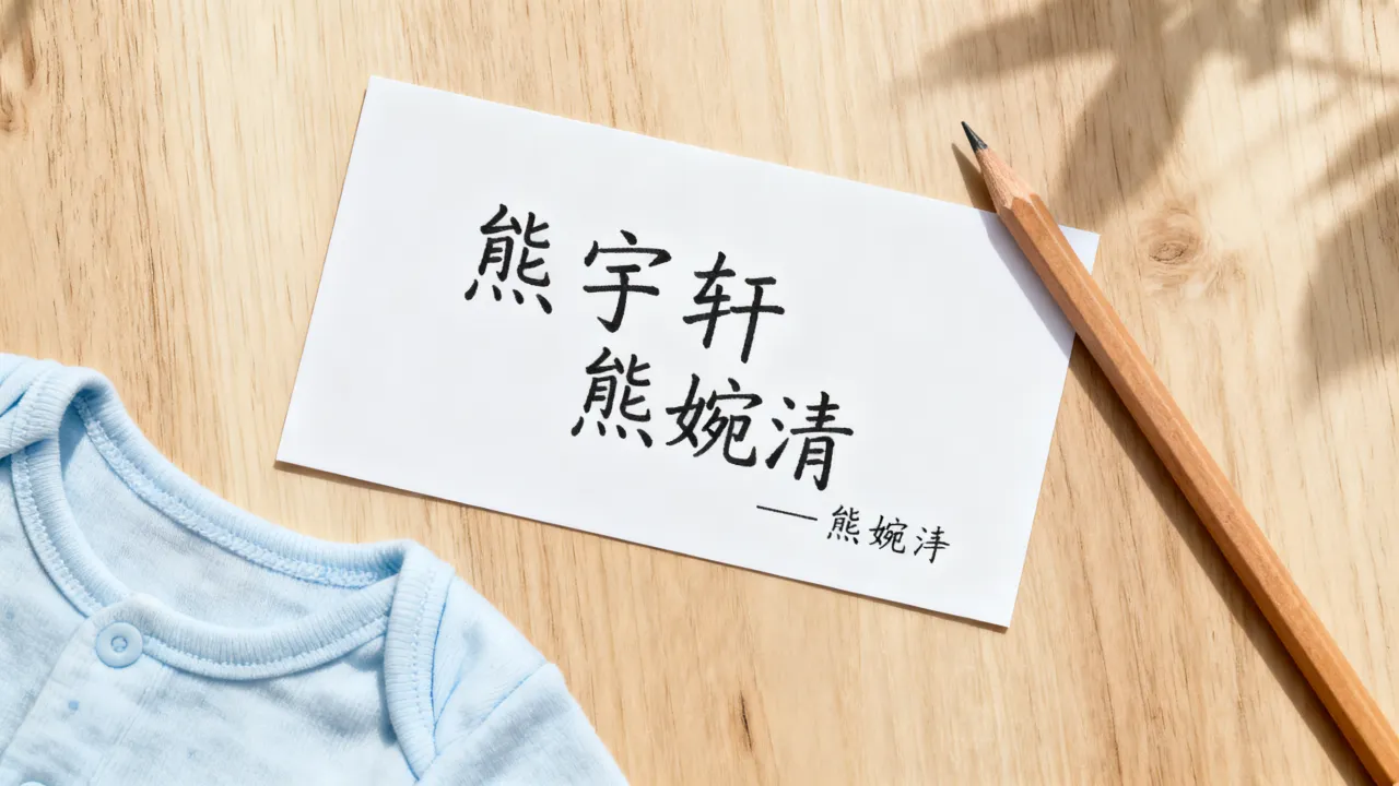 姓熊的宝宝怎么起名,熊姓男孩女孩取名好听名字大全 姓熊的宝宝怎么起名,熊姓男孩女孩取名好听名字大全