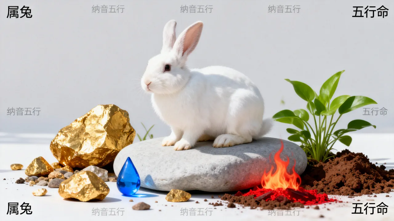 属兔的纳音五行是什么,属兔人五行属什么命? 属兔的纳音五行是什么,属兔人五行属什么命?