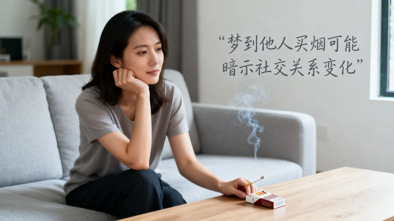 梦到别人买烟是什么启示，有什么预兆？
