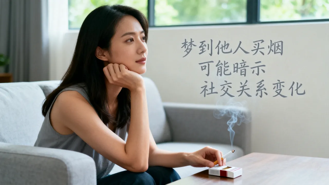 梦到别人买烟是什么启示，有什么预兆？