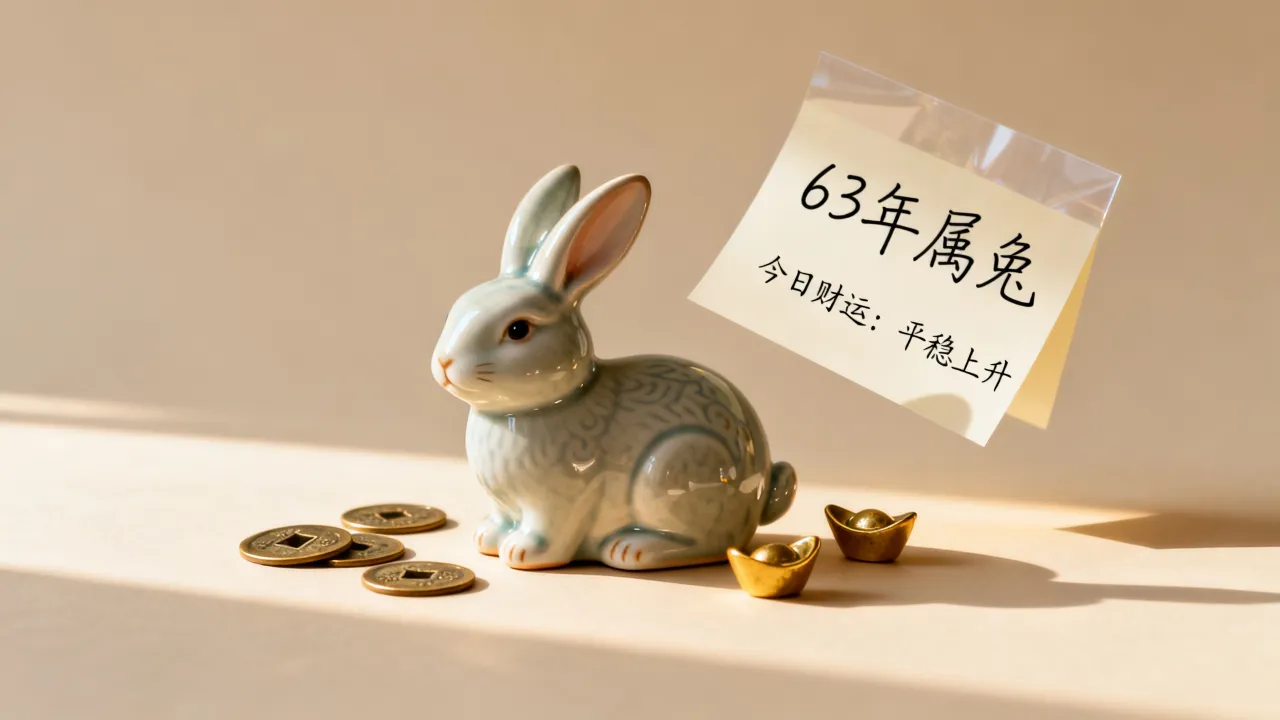 属兔过了本命年财运怎样，63年属兔今日财运如何