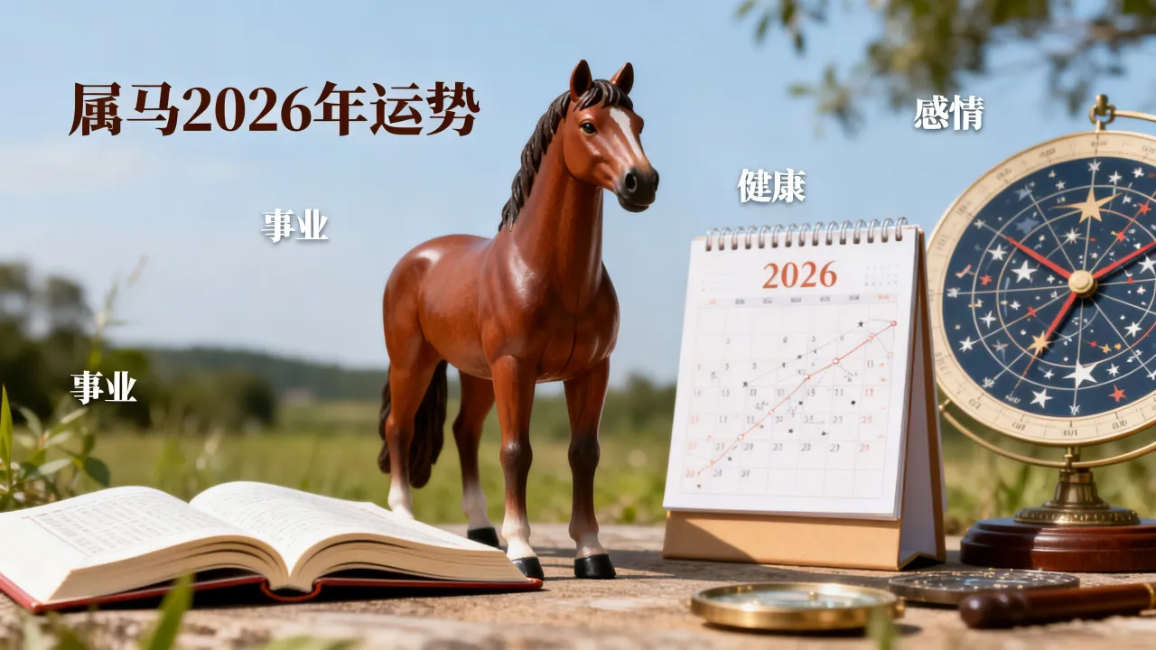 麦玲玲属马的人2026年全年运势详解，属马人明年运程如何？